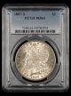 1887 S $1 PCGS MS61