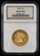 1894 $10 Gold MS61 DPL