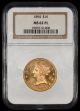 1894 $10 Gold NGC MS62 PL