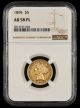 1895 $5 Gold NGC AU58PL