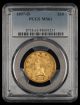 1897 O $10 Gold PCGS MS61