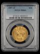 1897 O $10 Gold PCGS MS61