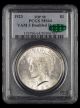 1923 $1 PCGS MS64 VAM 3 Doubled Reverse Top 50 CAC