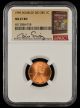 1995 Lincoln Cent NGC MS67RD DDO Bill Fivaz Signature Label