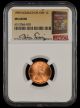 1995 Lincoln Cent NGC MS68 RD DDO Bill Fivaz Signature Label 