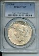 1923 S $1 PCGS MS63