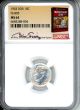 1963 10c DDR FS-805 NGC MS64 Bill Fivaz Signature Label