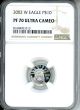 2002 W $10 Platinum Eagle NGC PF70 Ultra Cameo