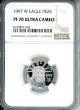 1997 W $25 Platinum Eagle NGC PF70 Ultra Cameo