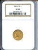 1915 $2.5 Gold NGC XF45