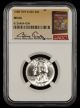 1958 Washington Quarter Type B Reverse NGC MS64 Bill Fivaz Signature Label